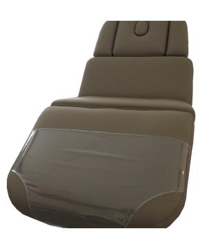 Transparenter Fußteilschoner für Wellnessliegen