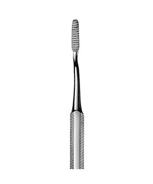 EXCALIBUR Nageleckenfeile einfach 15 cm