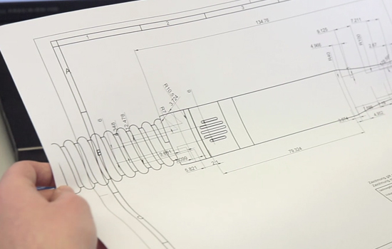 engineering detail drawing